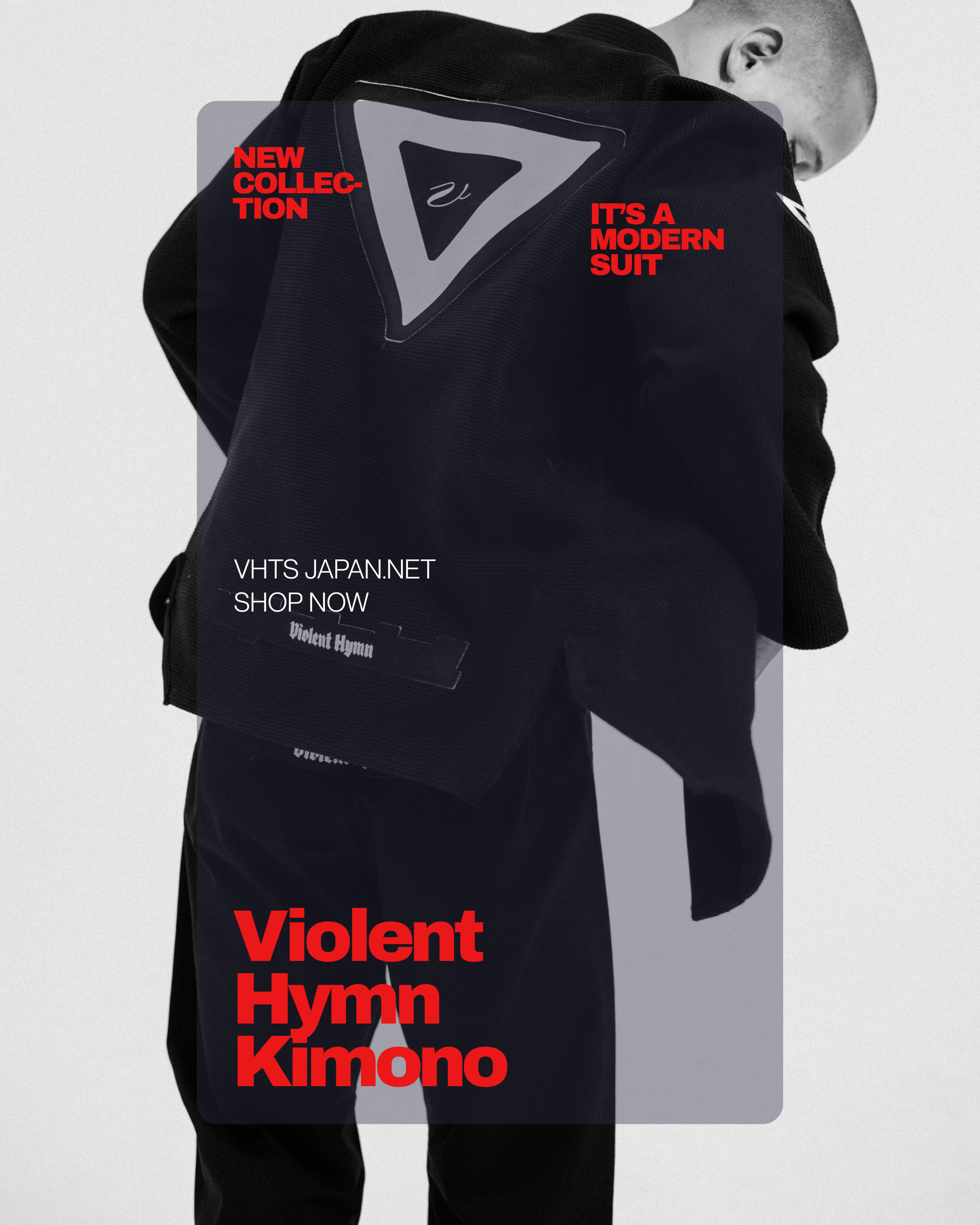 Violent Hymn Kimono Black | VHTS JAPAN